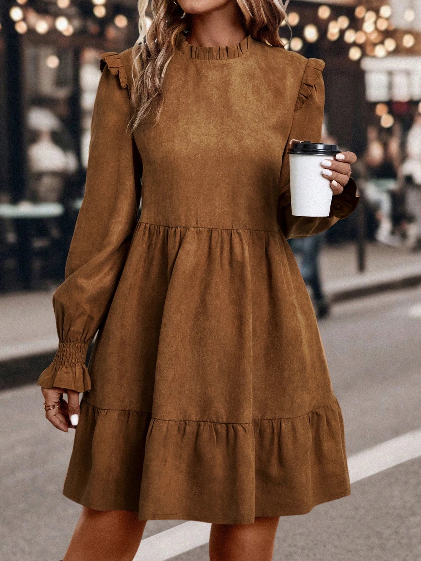 Elegant Autumn Dress